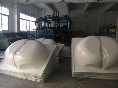 ABS、PP、PC、HIPS、PMMA大型厚片吸塑成型美容臺車醫(yī)用機(jī)箱加工 